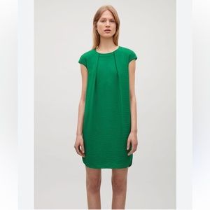 COS Green Sleeveless Mod Versatile Midi Dress